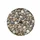 River Stone Pebbles Clock Face White Numerals - Outdoor Enthusiast Gift Spare Tire Cover - 4