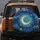Luminous Moon Swirling Stars Celestial Forest - Stargazer Lifestyle Gift Spare Tire Cover - 5