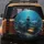 Great White Sharks Vintage Car Underwater Treasure Coral Reef - Ocean Explorer Gift Spare Tire Cover - 5