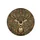 Deer Head Woodland Foliage Flowers - Home Decor Gift for Wildlife Lover Spare Tire Cover - 4