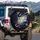 Stronger Every Day Cosmic Planets Comets - Travel Accessory Spare Tire Cover - 3
