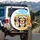 Three Happy Dogs Sunglasses Selfie Vehicle Interior - Adventure Road Trip Lifestyle Spare Tire Cover - 3