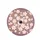 Boho Flowing Pink Flower Garden White Centers Golden Leaves - Home Decor Gift for Garden Lover Spare Tire Cover - 4