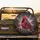 Northern Cardinal Gold Silver Stardust Snow - Wildlife Lover Gift Spare Tire Cover - 2