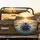 Blue Water Lily Golden Sunset Lake Trees - Nature Lover Gift Spare Tire Cover - 2