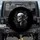 Realistic Skull Lily Gothic Border Celestial Symbols - Dark Vehicle Style Gift Spare Tire Cover - 1