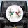 Two Hummingbirds Dandelion Pink Flowers Foliage Sky - Wildlife Lover Gift Spare Tire Cover - 1