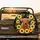 Highland Cow Calf Sunflowers Butterflies - Farmhouse Home Decor Gift for Cow Lover Spare Tire Cover - 2