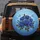Sapphire Rose Bouquet Blue Butterfly Aquamarine Crystal - Vehicle Decor Gift Spare Tire Cover - 5