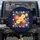 Blooming Flowers Foliage - Everyday Vehicle Decor for Garden Lover Spare Tire Cover - 1