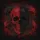Crimson Black Split Skull - Gothic Decor Gift for Skull Lover Spare Tire Cover - 6