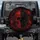 Crimson Black Split Skull - Gothic Decor Gift for Skull Lover Spare Tire Cover - 1