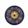 Sun Moon Stars Purple Flowers - Celestial Home Decor Gift for Stargazer Spare Tire Cover - 4