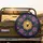Sun Moon Stars Purple Flowers - Celestial Home Decor Gift for Stargazer Spare Tire Cover - 2