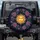 Sun Moon Stars Purple Flowers - Celestial Home Decor Gift for Stargazer Spare Tire Cover - 1
