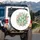 Prickly Pear Cactus Rose Desert Blooms - Home Decor Gift for Garden Lover Spare Tire Cover - 3