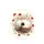 Sleeping Fluffy White Cat Vintage Books Wildflowers Book Lover - Cat Lover Gift Spare Tire Cover - 4