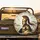 Spartan Warrior Golden Mosaic Helmet Red Plume - History Enthusiast Vehicle Gift Spare Tire Cover - 2