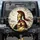 Spartan Warrior Golden Mosaic Helmet Red Plume - History Enthusiast Vehicle Gift Spare Tire Cover - 1