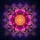 Luminous Mandala Floral Leaf - Spiritual Home Decor Gift Spare Tire Cover - 6