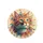Multi-colored Cat Emerald Eyes Textured Fur Whiskers - Home Decor Gift for Cat Lover Spare Tire Cover - 4