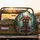 Glowing Steampunk Mushroom Clock Tower Fantasy Forest - Fantasy Lover Gift Spare Tire Cover - 2