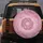 Voluminous Swirling Dreamscape Pastel Pink Clouds Radiant Stars - Celestial Outdoor Gift Spare Tire Cover - 5