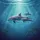 Three Graceful Bottlenose Dolphins Deep Ocean Scene - Aquatic Wildlife Home Decor Gift Spare Tire Cover - 6