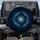 Celestial Golden Stars Blue Clouds - Cosmic Journey Travel Essentials Spare Tire Cover - 1
