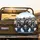 Pitbull Dogs Car Interior Landscape - Dog Lover Auto Decor Gift Spare Tire Cover - 2