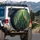 Evergreen Fir Pine Trees Woodland Forest Vista - Wildlife Lover Gift Spare Tire Cover - 3