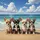 Five Chihuahua Puppies Golden Sand Turquoise Ocean Beach Scene - Dog Lover Gift Spare Tire Cover - 6