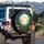 Luminous Full Moon Night Sky Fantastical Forest - Home Decor Gift for Fantasy Lover Spare Tire Cover - 3
