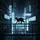 Black Cat Futuristic City Neon Signs - Urban Home Decor Gift for Cat Lover Spare Tire Cover - 6