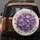 Pressed Lavender Violet Hydrangea Flowers Cream Blush - Everyday Botanical Home Decor Spare Tire Cover - 5