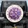 Pressed Lavender Violet Hydrangea Flowers Cream Blush - Everyday Botanical Home Decor Spare Tire Cover - 1