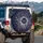 Lavender Sprigs Purple Flowers Floral Tapestry - Garden Lover Everyday Gift Spare Tire Cover - 3