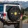 Celestial Alignment Geometric Stars Suns Moons Swirling Clouds - Cosmic Lifestyle Gift Spare Tire Cover - 3