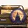 Haunted Castle Harvest Moon Bats Jack-O'-Lanterns - Halloween Party Decor Spare Tire Cover - 2