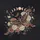 Atlas Moth Rose Gold Moon Phases Vintage Roses - Wildlife Lover Gift Spare Tire Cover - 6