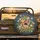 Red Toadstool Mushroom Fern Raspberry Snail Dragonfly - Home Decor Gift Spare Tire Cover - 2