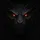 Fearsome Dark Scaly Creature Face Glowing Reptile Eyes - Fantasy Lover Adventure Gift Spare Tire Cover - 6