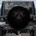 Fearsome Dark Scaly Creature Face Glowing Reptile Eyes - Fantasy Lover Adventure Gift Spare Tire Cover - 1