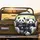 Panda Family Road Trip Adventure - Vehicle Interior Travel Gift for Wildlife Lover Spare Tire Cover - 2