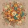 Retro Floral Sunburst Petals Organic Leaves - Boho Lifestyle Home Decor Gift Spare Tire Cover - 6