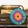 Flowing Fractal Tie-Dye Swirl Explosions Fabric - Boho Lifestyle Travel Decor Gift Spare Tire Cover - 2