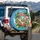 Red-Eyed Tree Frog Cocktail Hot Summer Tropical Scene - Summer Season Gift Spare Tire Cover - 3