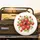 Ripe Strawberries Blossom Leaves Starbursts - Garden Lover Gift Spare Tire Cover - 2