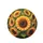 Dense Sunflower Cluster Overlapping Blooms Lush Greenery - Outdoor Vehicle Accent Gift Spare Tire Cover - 4