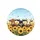 Three Cows Sunflower Field Butterflies - Farmhouse Decor Gift for Cow Lover Spare Tire Cover - 4